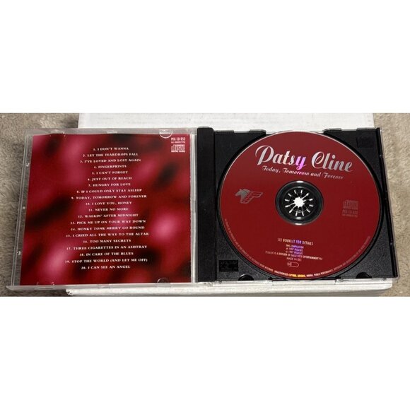 Patsy Cline CD Album Today Tomorrow And Forever 20 Tracks - Picture 3 of 5